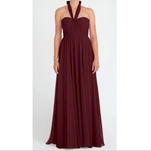 Jenny Yoo Hibiscus Mira Convertible Bridesmaid Dress Size 10